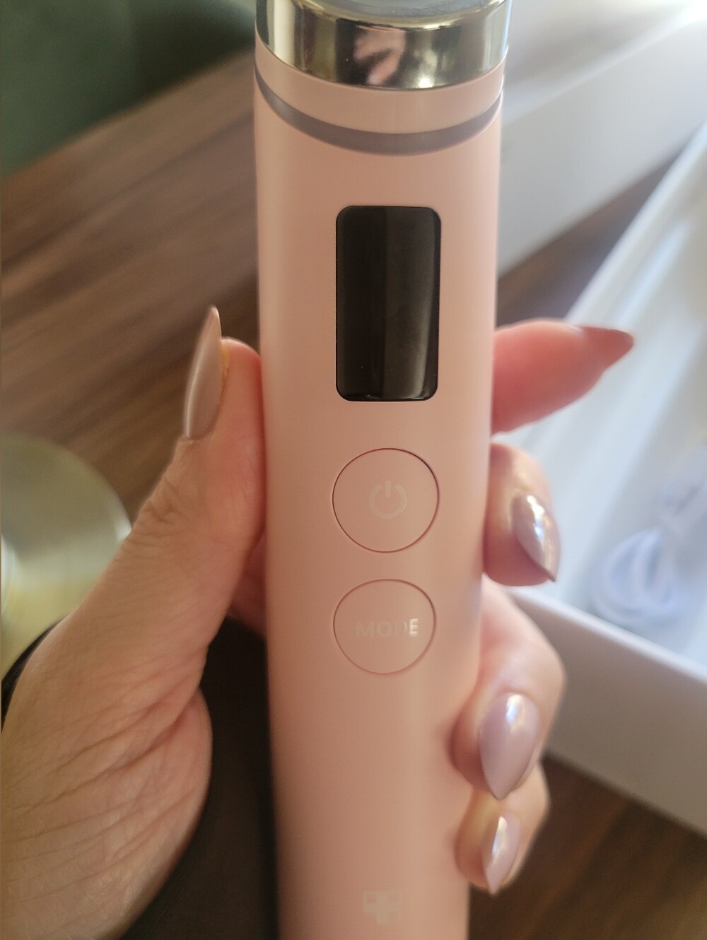 Medicube Booster Pro - 6 in 1 Real Glass Glow Beauty Massager, Pink